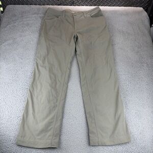 Marmot Nylon Hiking Pants Mens 38 Beige Straight Leg Climbing Outdoor‎